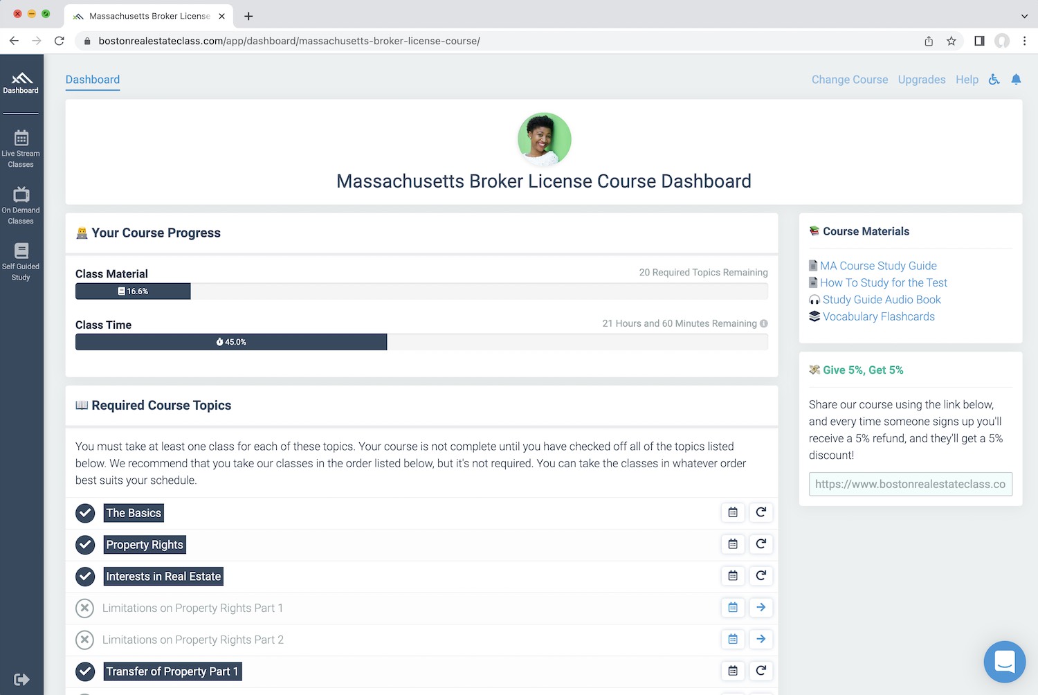 Massachusetts Online Real Estate Classes Freedom Trail Realty School